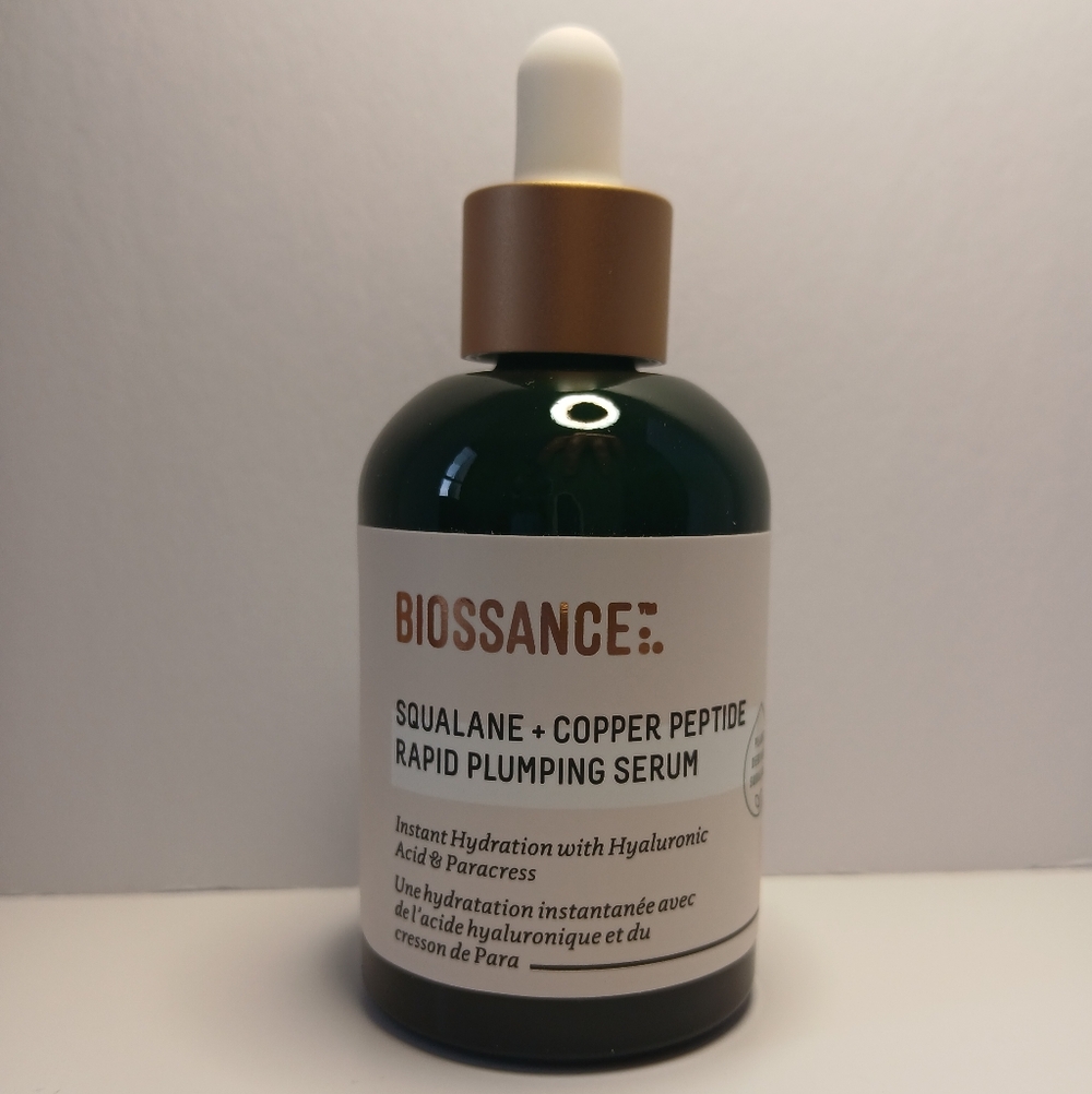 Biossance Squalane + Copper Peptide Rapid Plumping Serum 50 ML | 1.69 OZ - Picture 7 of 12